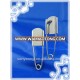 laundry safety pin / Stainless steel safety pin/brooch back pin_S801, safety pin