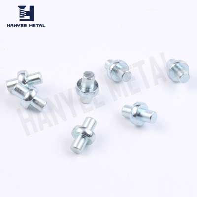 permanent fasteners,aluminium button engraved solid rivet press